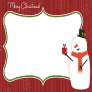 Red Snowman